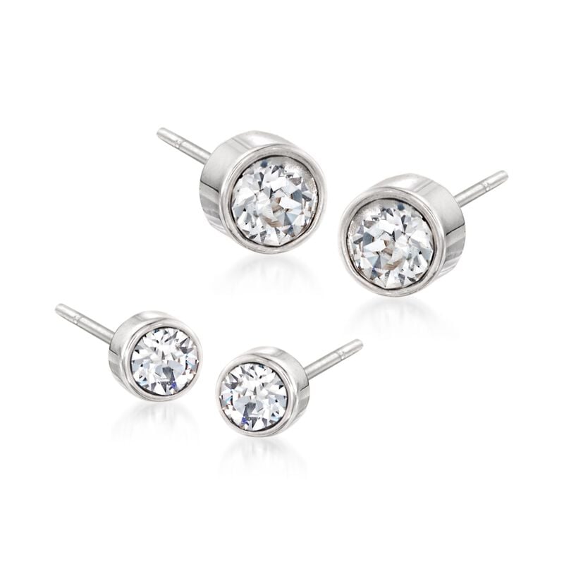 Swarovski Harley Earrings: Rhodium Plating & Crystal Sizes Explained